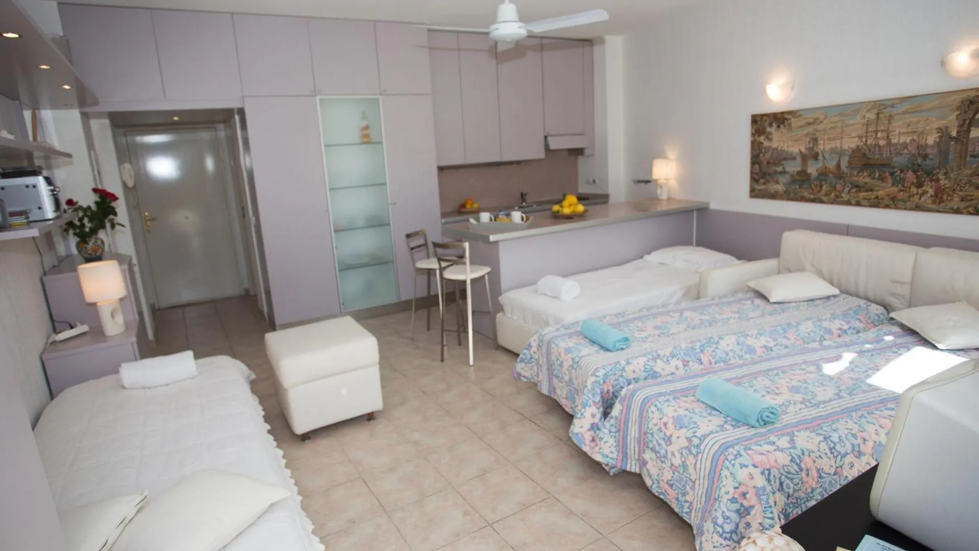 Studio Climatise En Centre-Ville, Proche Plages, Avec Grande Terrasse Au Calme - Fr-1-196-362 Menton 0*,